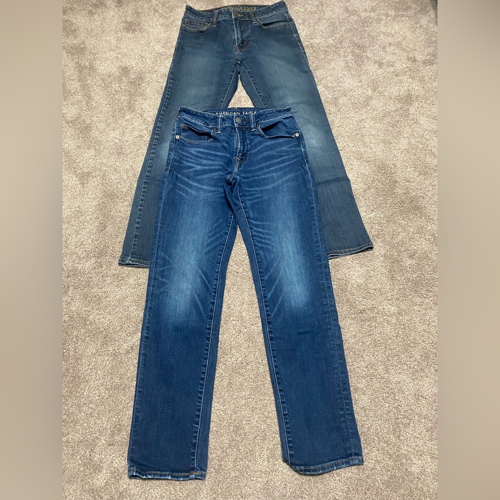 Men lot American Eagle Next level & Extreme Flex 28x30‎ slim & original straight